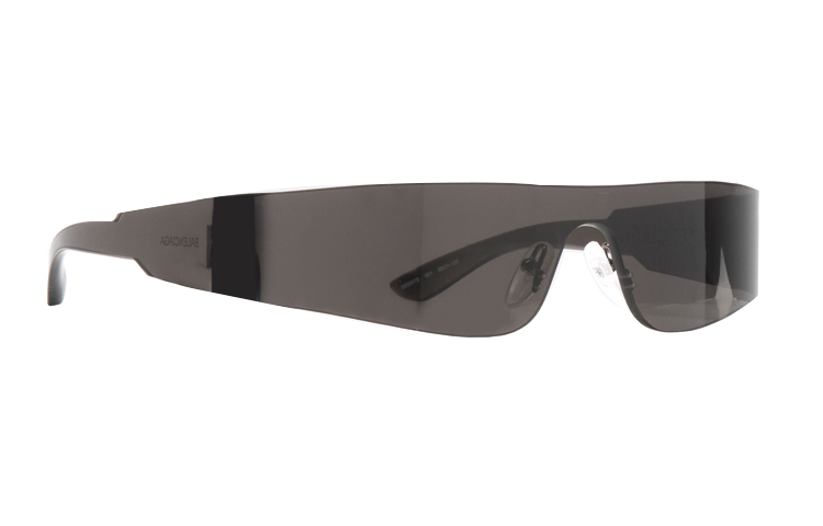 Balenciaga Mono Rectangle Frameless Nylon Sunglasses Unisex Couple Style 570521t00221000 圖 5