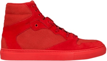 Balenciaga Monochrome Nubuck High 'Rouge' 412347-WAWY1-6570 Balenciaga Monochrome Nubuck High 'Rouge' 412347-WAWY1-6570