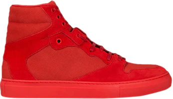 Balenciaga Monochrome Nubuck High 'Rouge' 412347-WAWY1-6570 Balenciaga Monochrome Nubuck High 'Rouge' 412347-WAWY1-6570