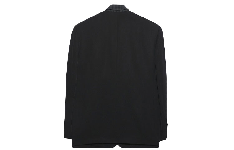 Lookbook バレンシアガ モノクローム シングルブレスト ブレザー ユニセックス ブラック 658941TKT011000