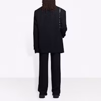 Details for Balenciaga 單排扣黑色西裝外套 男女通用 黑色. 658941TKT011000