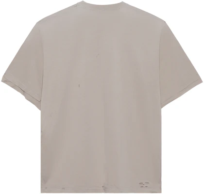 巴黎世家馬賽克模糊Logo BB寬鬆破壞灰色短袖男裝 651795TKVF58174 Lookbook 巴黎世家馬賽克模糊Logo BB寬鬆破壞灰色短袖男裝 651795TKVF58174