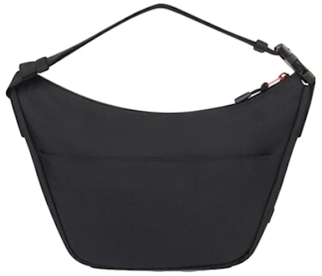 Balenciaga NASA Sling Bag Black Lookbook Balenciaga NASA Sling Bag Black