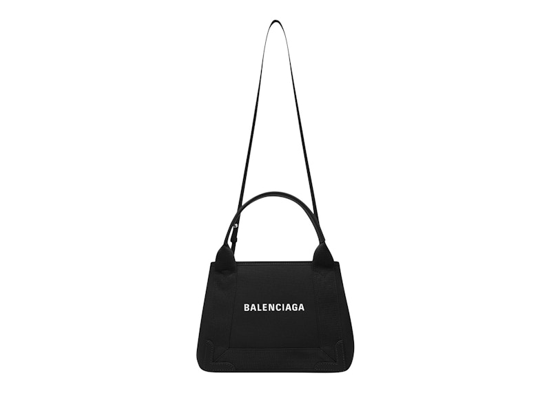 Balenciaga Navy Cabas Tote Bag XS Black