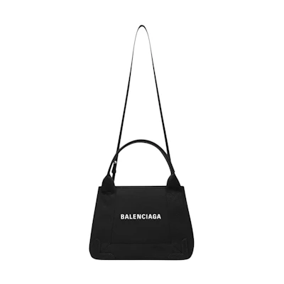 Balenciaga Navy Cabas Tote Bag XS Black