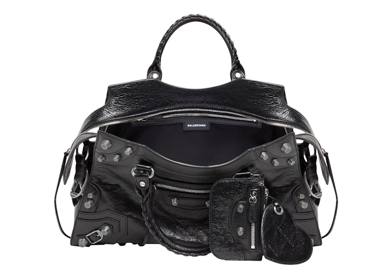 Lookbook バレンシアガ ネオ カゴール バッグ (黒)
