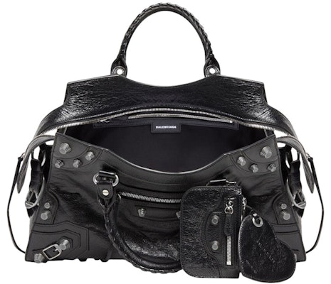 Balenciaga Neo Cagole Handbag Black Lookbook Balenciaga Neo Cagole Handbag Black