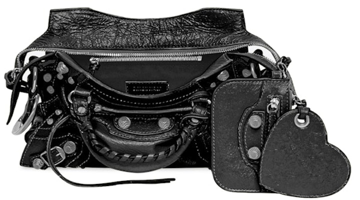 Balenciaga Neo Cagole Handbag XS Black Lookbook Balenciaga Neo Cagole Handbag XS Black