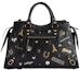 Buy Balenciaga Neo Classic City Tote Medium Corak Hitam/Emas/Putih