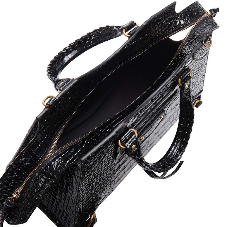 Lookbook Balenciaga Neo Classic Asa Superior Mediana Negra