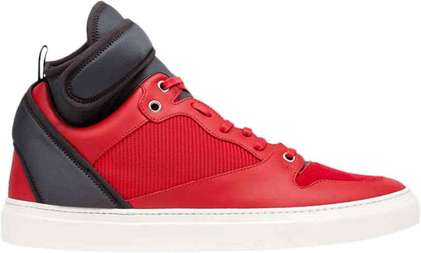 Balenciaga high top red sales