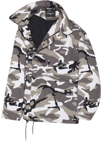 balenciaga-off-shoulder-military-parka-grey