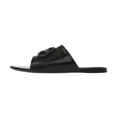 Balenciaga Open Toe Slide 'Black'