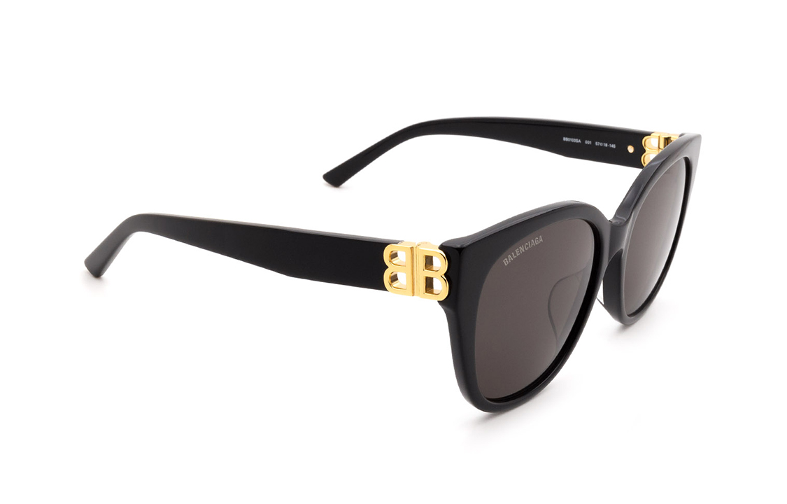 Details for Gafas de sol ovaladas Balenciaga de moda UV Unisex diseño para parejas. BB0103SA001