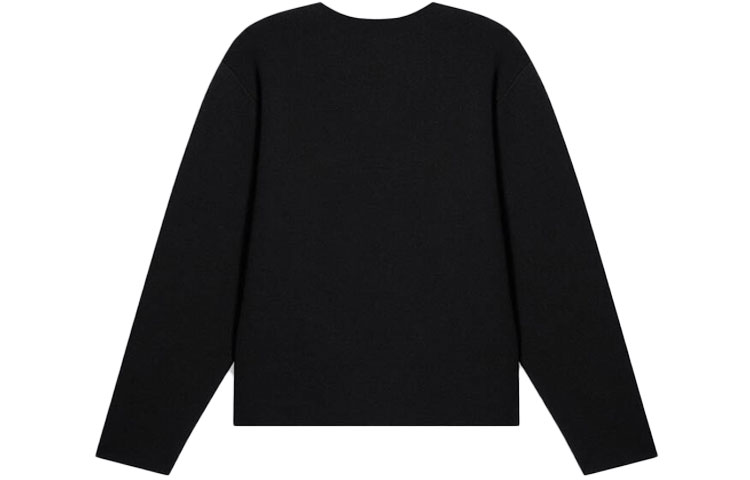 Lookbook 발렌시아가 오버사이즈 블랙 로고 크루넥 니트 스웨터 646491T15952771