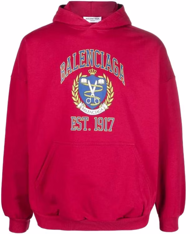 balenciaga-oversized-logo-print-hoodie-unisex-regular-fit-red-hoodie-675003-tlv-906163