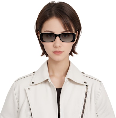 Balenciaga 超大矩形防UV太陽眼鏡 男女適用 黑色 BB0096S-001 Details for Balenciaga 超大矩形防UV太陽眼鏡 男女適用 黑色 BB0096S-001