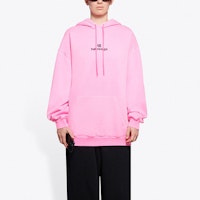 발렌시아가 오버사이즈 스폰서 후디 '버블검 핑크/블랙' 578135 TJVE1 5764 Lookbook 발렌시아가 오버사이즈 스폰서 후디 '버블검 핑크/블랙' 578135 TJVE1 5764