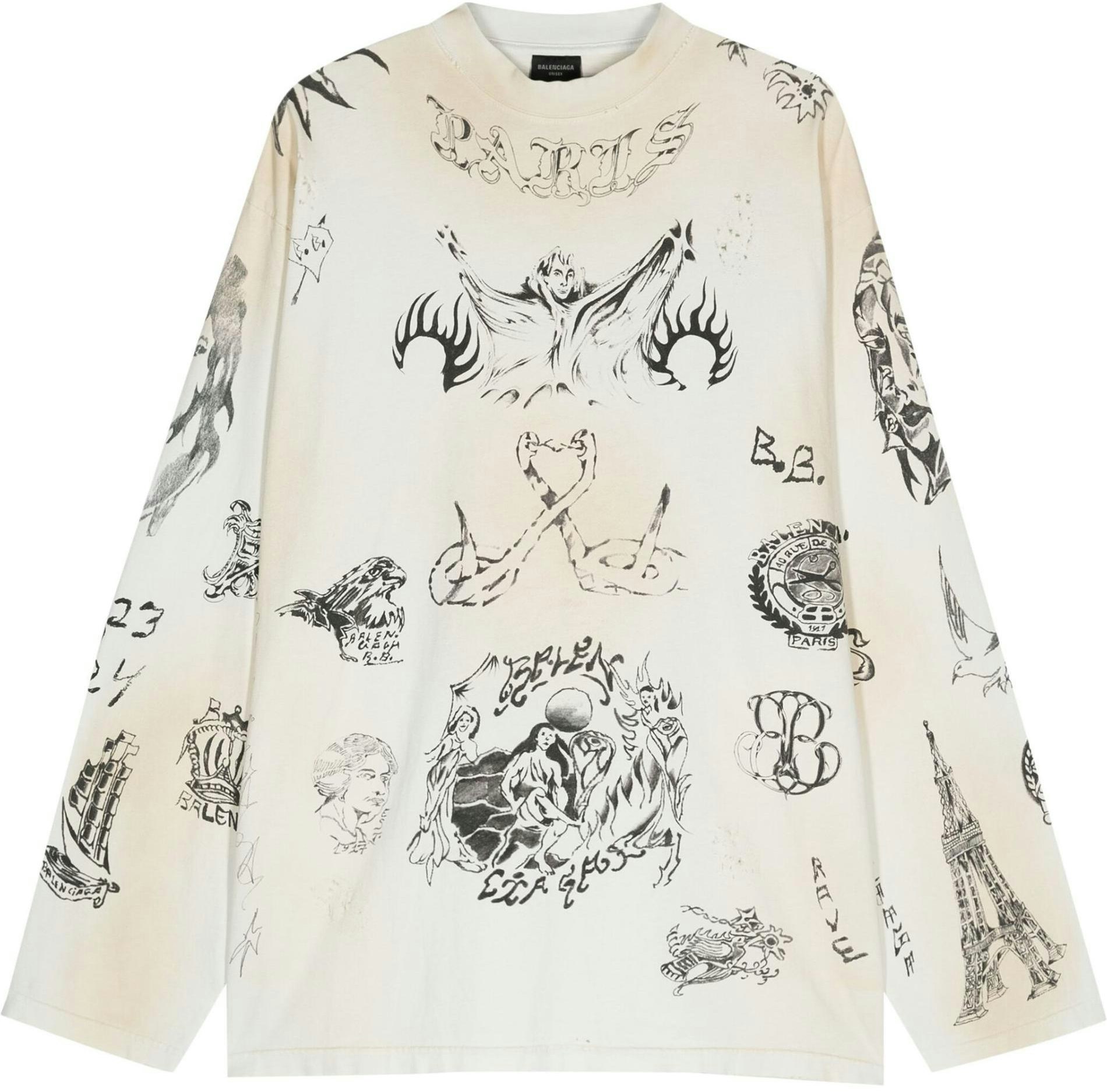 balenciaga-oversized-tat-long-sleeve-t-shirt-unisex-gray-white-graphic-tee-790365-tqvr-13307