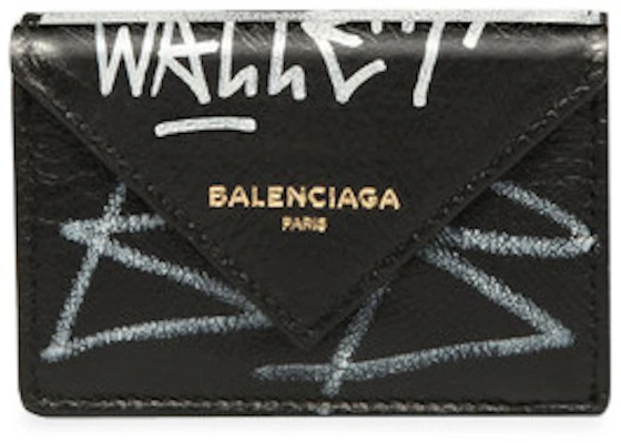 Cartera Balenciaga Papier Graffiti Mini Negro/Blanco Buy Cartera Balenciaga Papier Graffiti Mini Negro/Blanco