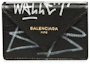 Buy Cartera Balenciaga Papier Graffiti Mini Negro/Blanco