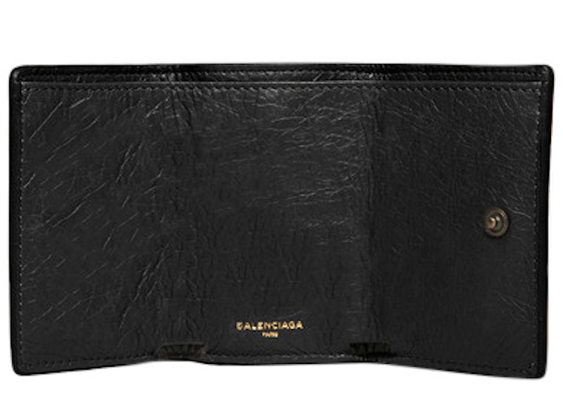 Order Cartera Balenciaga Papier Graffiti Mini Negro/Blanco