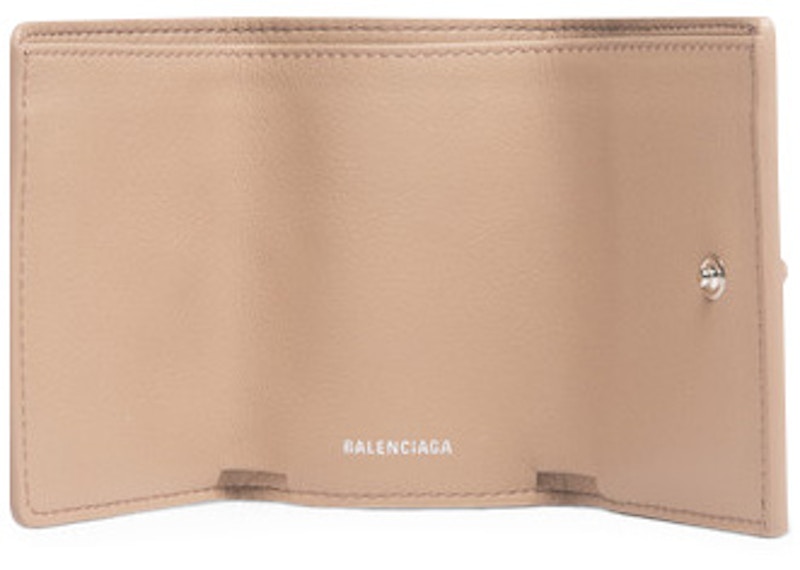 Balenciaga Papier Wallet Mini Rose Des Sables 圖 2