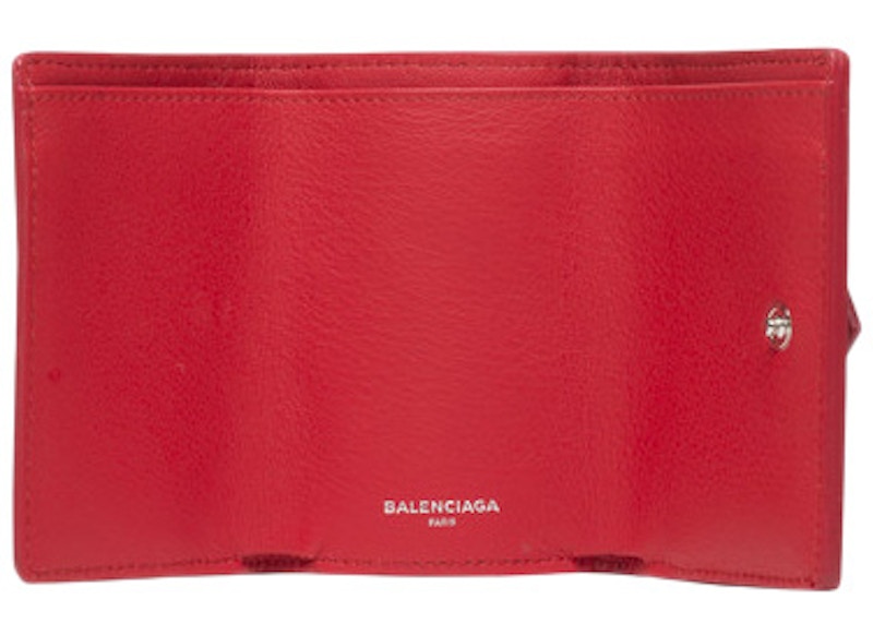 Balenciaga Papier Wallet Mini Rouge Tango 圖 2