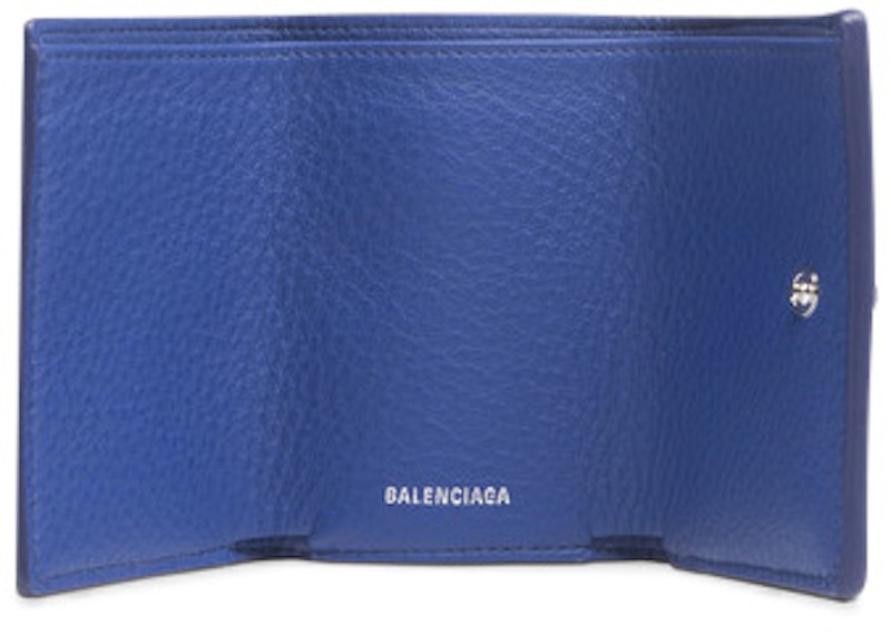 Order Balenciaga Dompet Mini Biru Royal