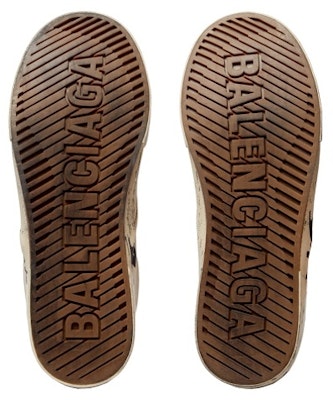 巴黎世家Balenciaga 巴黎 织物 套腳低幫 時尚板鞋 男款 白色 做舊版 Purchase 巴黎世家Balenciaga 巴黎 织物 套腳低幫 時尚板鞋 男款 白色 做舊版