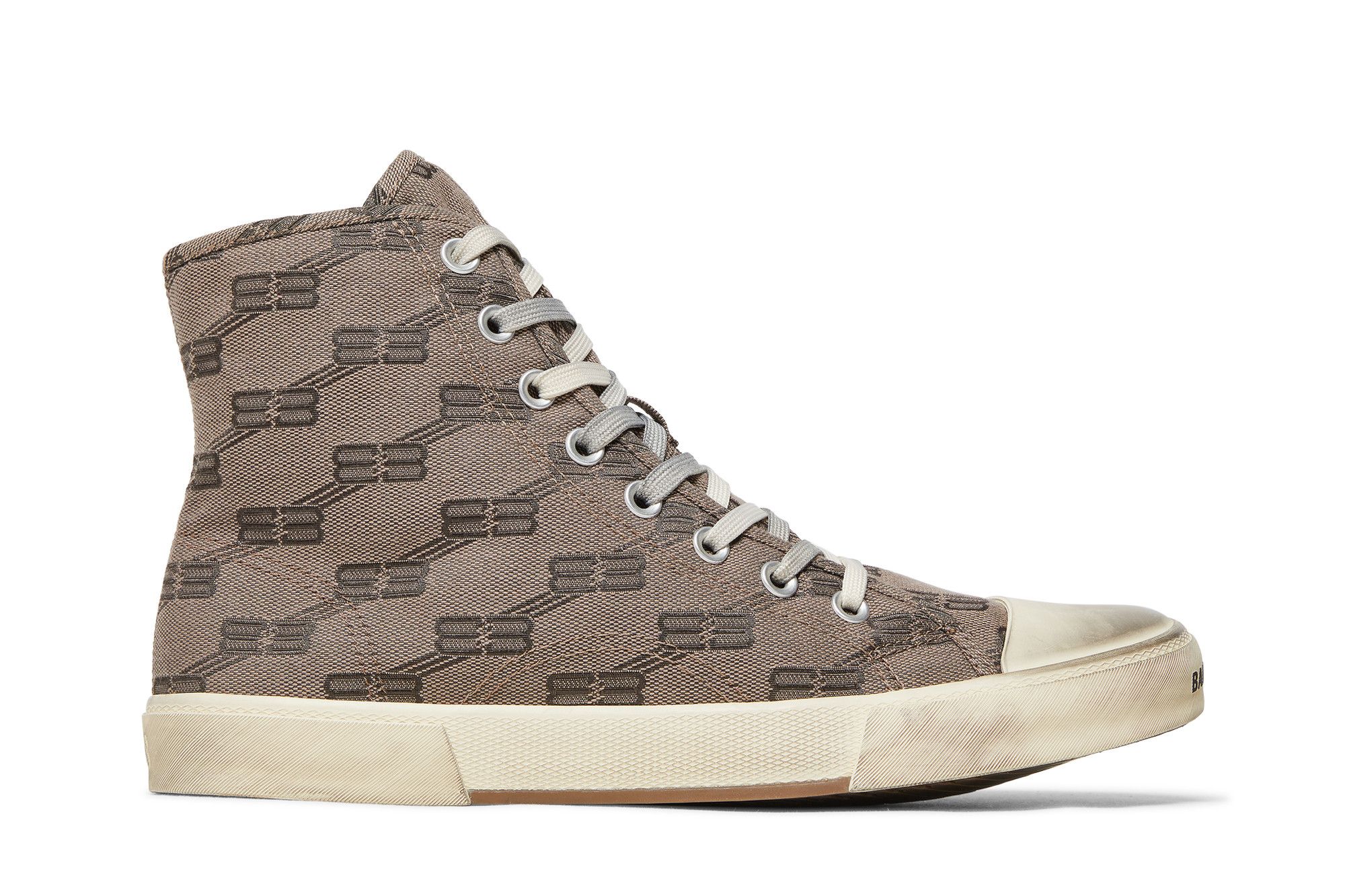 Balenciaga Paris High 'BB Monogram - Dark Mink Grey' 688752-W3RQ1-2298