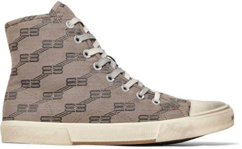 Balenciaga Paris Tinggi 'BB Monogram - Abu Mink Tua' 688752W3RQ12298 Buy Balenciaga Paris Tinggi 'BB Monogram - Abu Mink Tua' 688752W3RQ12298