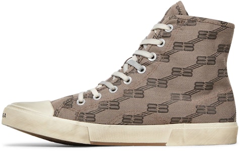 Balenciaga Paris Tinggi 'BB Monogram - Abu Mink Tua' 688752W3RQ12298 Lookbook Balenciaga Paris Tinggi 'BB Monogram - Abu Mink Tua' 688752W3RQ12298