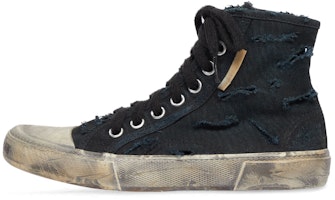 Balenciaga Paris High 'Destroyed - Black' 726176-W3RCD-1010 Balenciaga Paris High 'Destroyed - Black' 726176-W3RCD-1010