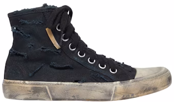 Balenciaga Paris High 'Destroyed - Black' 726176W3RCD1010 Balenciaga Paris High 'Destroyed - Black' 726176W3RCD1010