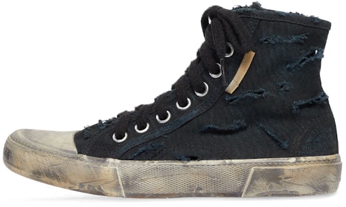 Balenciaga Paris High 'Destruido - Negro' 726176W3RCD1010 Buy Balenciaga Paris High 'Destruido - Negro' 726176W3RCD1010