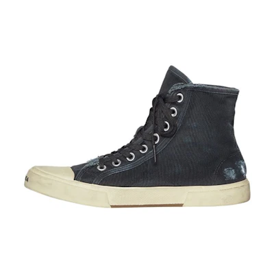 Balenciaga Paris High 'Destroyed - Black White'
