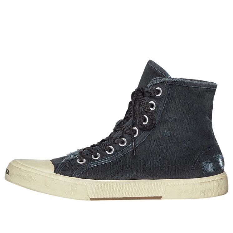 Balenciaga Paris High 'Destroyed - Black White' 688752-W3RC1-1090