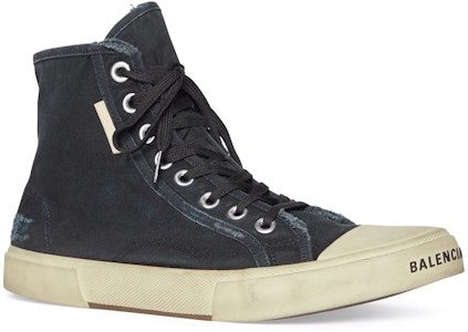 Balenciaga Paris Tinggi 'Destroyed - Hitam Putih' 688752-W3RC1-1090 Order Balenciaga Paris Tinggi 'Destroyed - Hitam Putih' 688752-W3RC1-1090