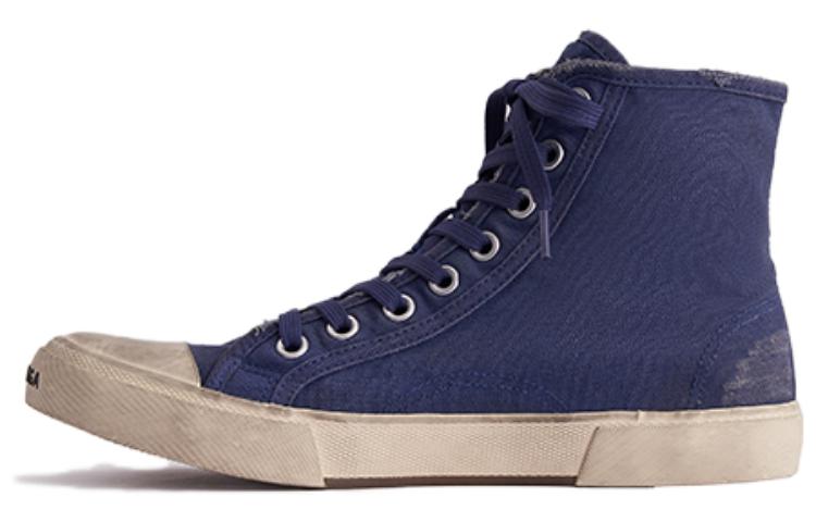 Balenciaga Paris High 'Destroyed - Indigo' 688752W3RC14990