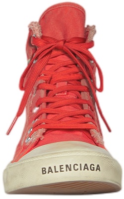 Balenciaga Paris High 'Destroyed - Red' 688752-W3RC1-6090 Order Balenciaga Paris High 'Destroyed - Red' 688752-W3RC1-6090