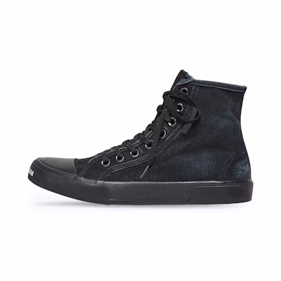 Balenciaga Paris High 'Destroyed - Triple Black'