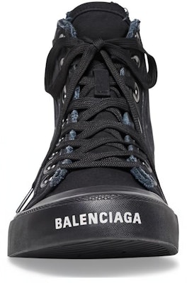Balenciaga Paris Tinggi 'Rosak - Hitam Tiga Kali' 688752-W3RP1-1010 Shop Balenciaga Paris Tinggi 'Rosak - Hitam Tiga Kali' 688752-W3RP1-1010
