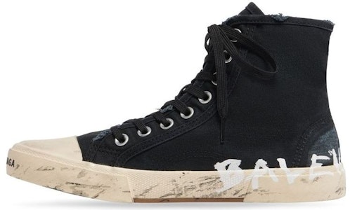Balenciaga Paris High 'Graffiti - Hitam' 688752-W3RR4-1099 Buy Balenciaga Paris High 'Graffiti - Hitam' 688752-W3RR4-1099
