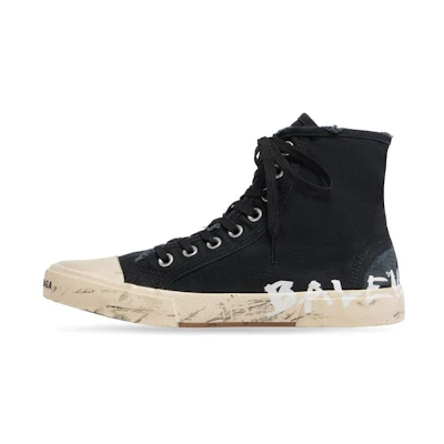 Balenciaga Paris High 'Graffiti - Black'