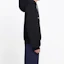 Purchase Balenciaga Paris Logo Print Hoodie Unisex Black/White Regular Fit 571194TFV751000