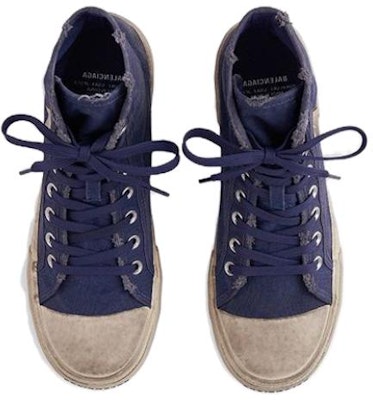 Zapatillas Balenciaga Paris Low Top 'Algodón Azul Índigo Desgastado y Goma Blanca' 688752W3RC14990 Shop Zapatillas Balenciaga Paris Low Top 'Algodón Azul Índigo Desgastado y Goma Blanca' 688752W3RC14990
