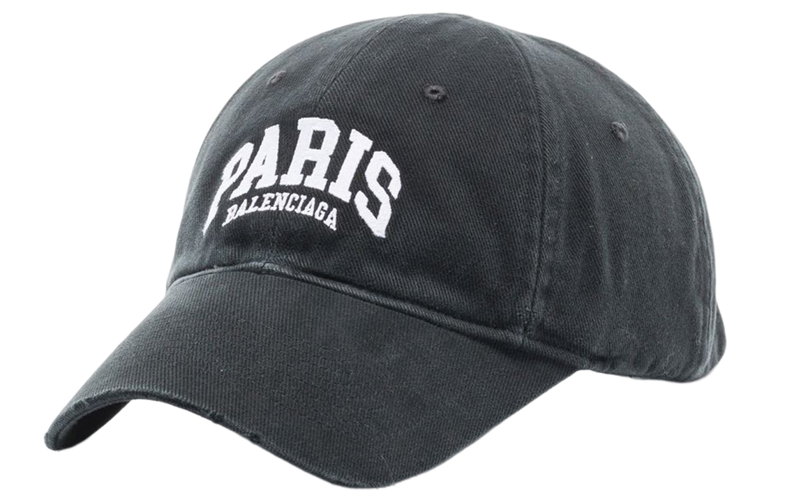 Balenciaga Paris Series Twill Cotton Baseball Cap Unisex. PSAB100153