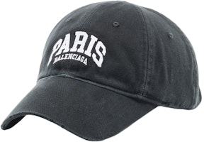 Balenciaga Paris Series Twill Cotton Baseball Cap Unisex. PSAB100153 Balenciaga Paris Series Twill Cotton Baseball Cap Unisex. PSAB100153