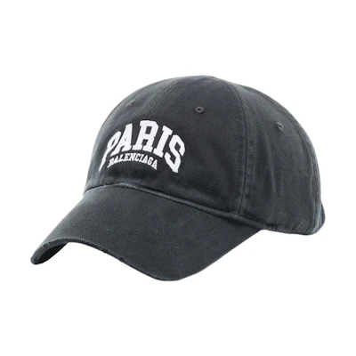 Balenciaga Paris Series Twill Cotton Baseball Cap Unisex. PSAB100153